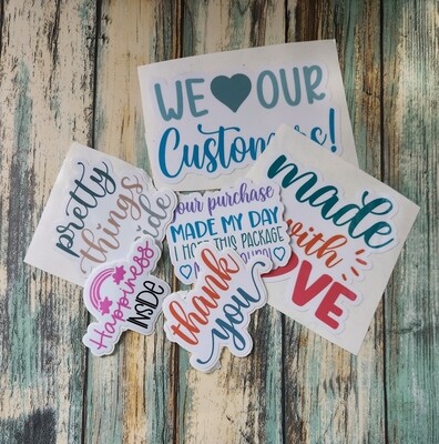 20 Small business stickers