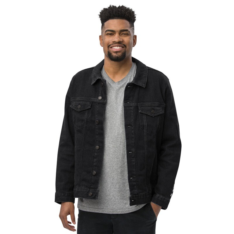 Kuzi Black Denim Jacket