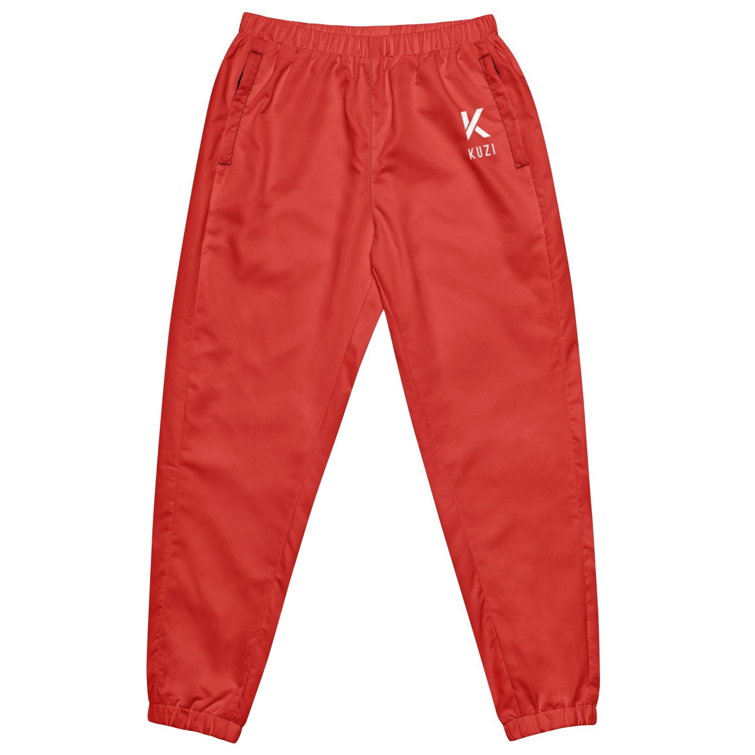 Kuzi Women&#39;s Red Track Pants