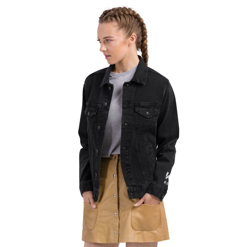 Kuzi Women&#39;s Unisex Denim Jacket