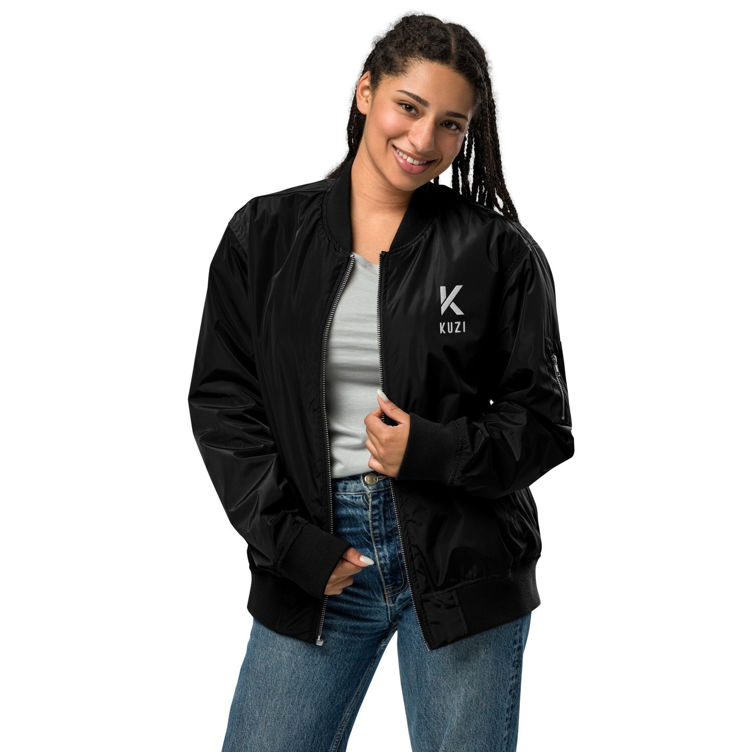 Kuzi Women&#39;s Premium Bomber Jacket