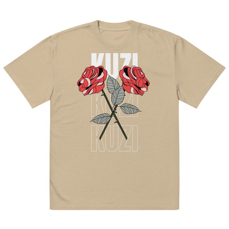 Kuzi Thorned Oversized Graphic Tee