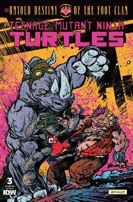 Teenage Mutant Ninja Turtles: The Untold Destiny of the Foot Clan #3 Variant B (Catalan) FOC:4/8 Release:5/15