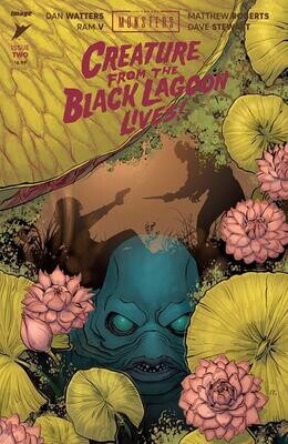 UNIVERSAL MONSTERS CREATURE FROM THE BLACK LAGOON LIVES #2 (OF 4) CVR A MATTHEW ROBERTS & DAVE STEWART FOC:5/6 Release:5/29