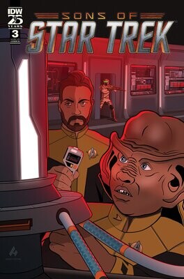 Star Trek: Sons of Star Trek #3 Variant B (Harvey) FOC:4/29/24 Release:6/5/24