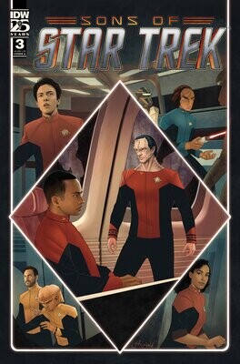 Star Trek: Sons of Star Trek #3 Cover A (Bartok) FOC:4/29/24 Release:6/5/24
