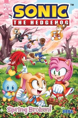 Sonic the Hedgehog: Spring Broken! Variant B (Starling) FOC:4/29/24 Release:6/5/24