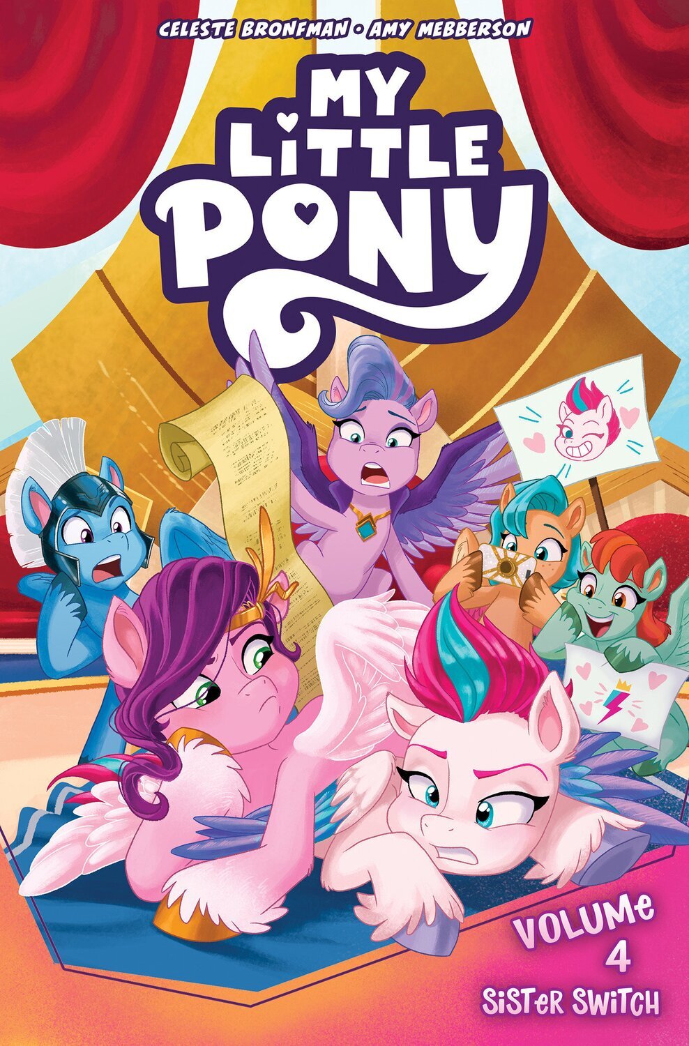 My Little Pony, Vol. 4: Sister Switch FOC:5/27/24 Release:7/2/24