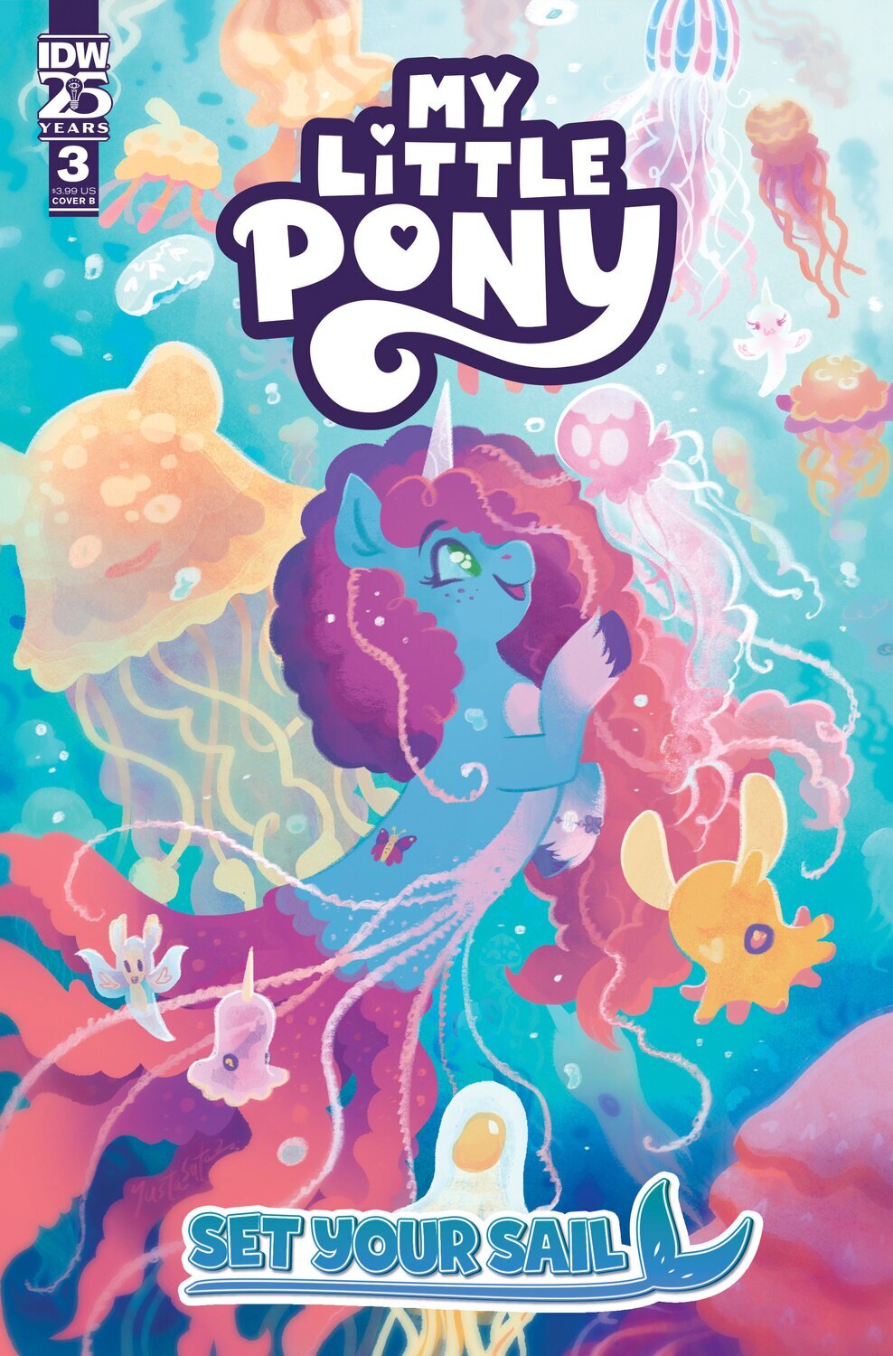 My Little Pony: Set Your Sail #3 Variant B (JustaSuta) FOC:5/27/24 Release:7/3/24