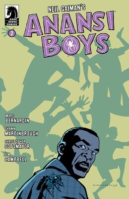 Anansi Boys I #2 (CVR B) (Shawn Martinbrough) FOC:7/1/24 Release:7/31/24