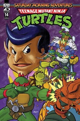 Teenage Mutant Ninja Turtles: Saturday Morning Adventures #14 Variant B (Hymel) FOC:5/20/24 Release:6/26/24