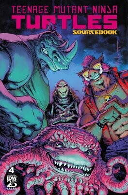 Teenage Mutant Ninja Turtles: Sourcebook #4 Cover A (Wachter) FOC:5/27/24 Release:7/3/24