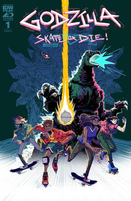 Godzilla: Skate or Die #1 Cover A (Joyce) FOC:5/6/24 Release:6/12/24
