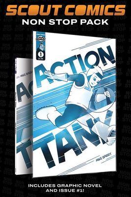 ACTION TANK VOL 1 SCOOT COLLECTORS PACK #1 AND COMPLETE TP (NON STOP) FOC:5/5/24 Release:6/12/24