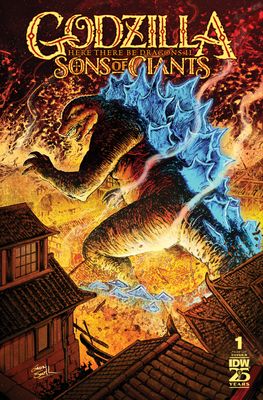Godzilla: Here There Be Dragons II--Sons of Giants #1 Variant B (Smith) FOC:5/20/24 Release:6/26/24