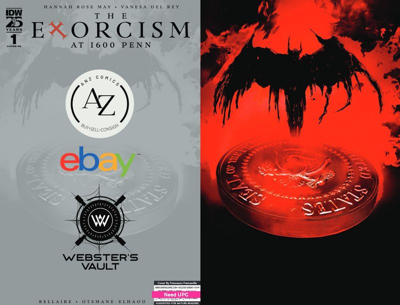 The Exorcism at 1600 Penn #1 NYCC Foil AnZ Exclusive