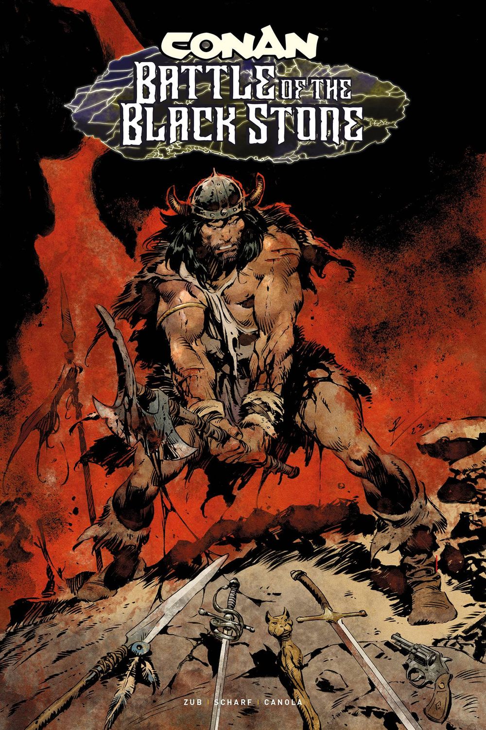 CONAN BARBARIAN BATTLE BLACKSTONE DM ED TP