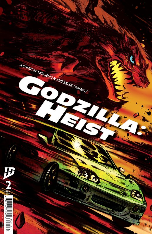 Godzilla: Heist #2 Variant B (Tunica Movie Poster Variant)