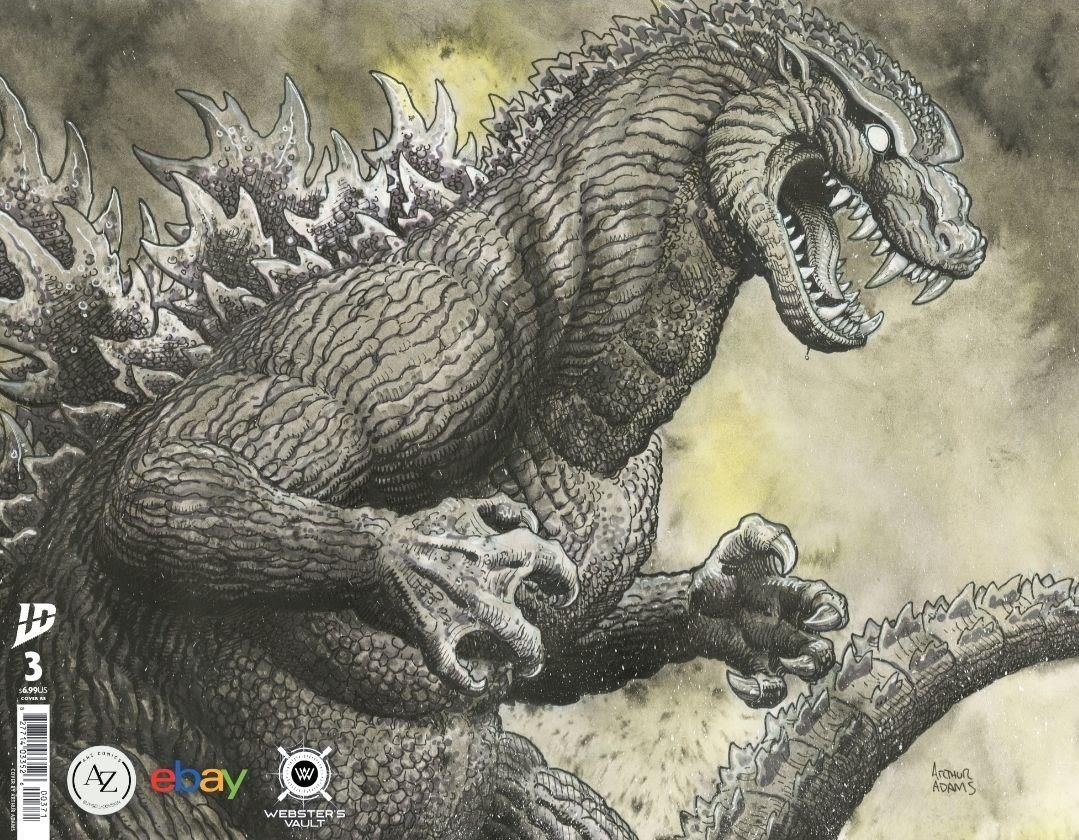 Godzilla Monsterpiece Theater #3 Art Adams AnZ Megacon Exclusive