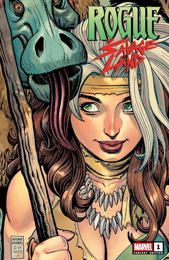 ROGUE: THE SAVAGE LAND #1 Art Adams AnZ Essential Sequential Megacon Exclusive