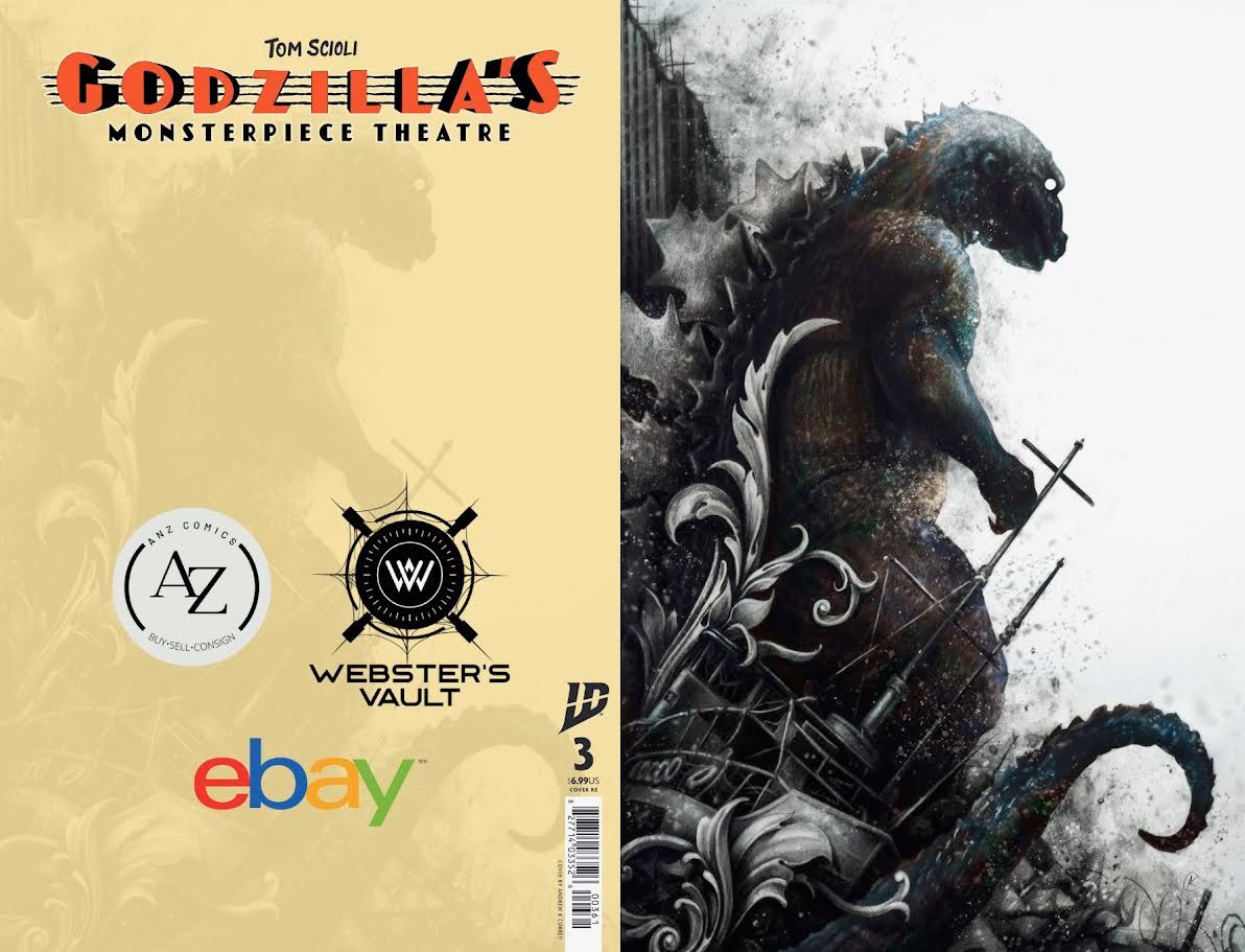 Godzilla Monsterpiece Theater #3 Andrew K. Currey AnZ Megacon