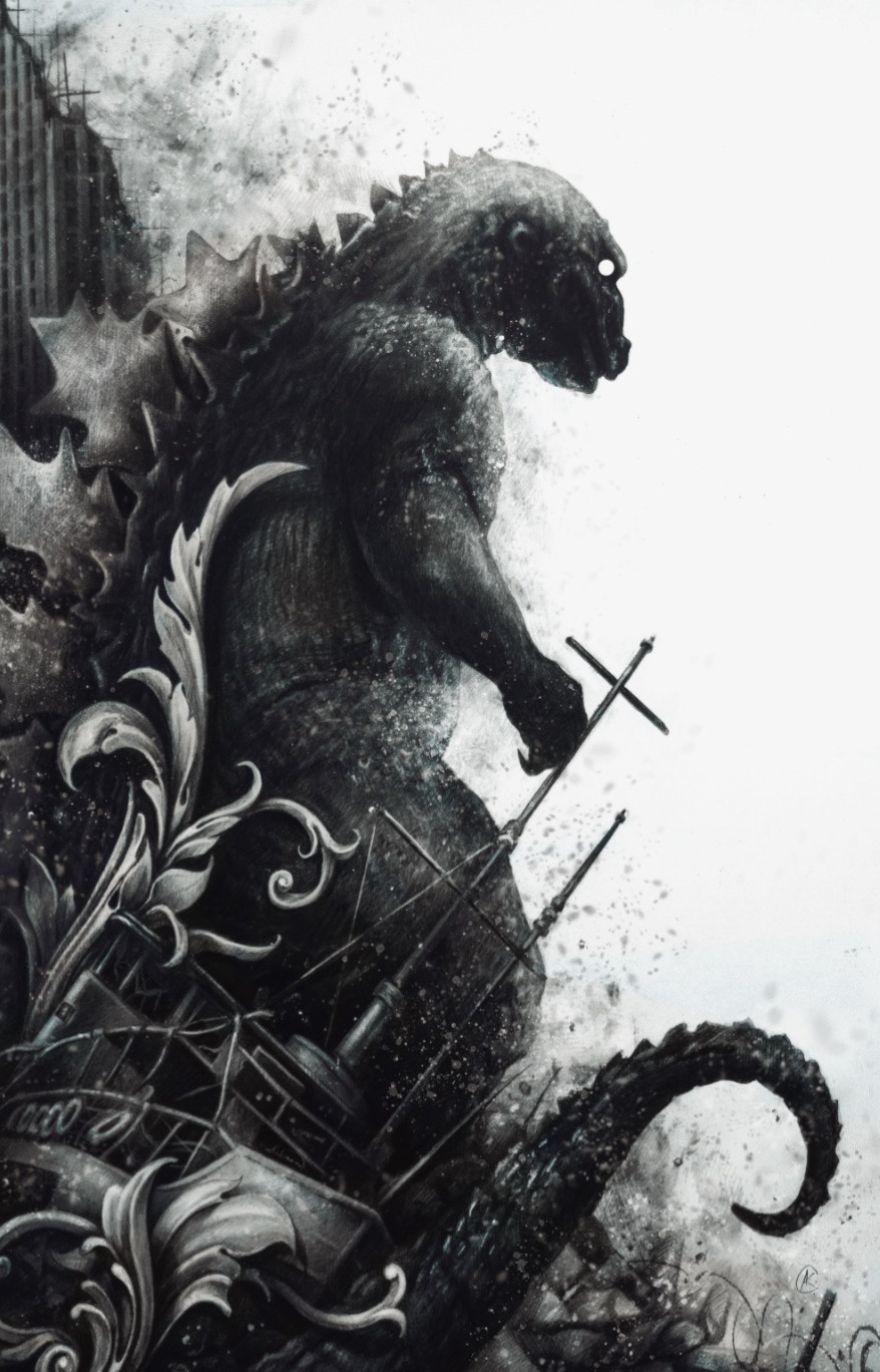 Godzilla Monsterpiece Theater #3 Andrew K. Currey AnZ Megacon Exclusive