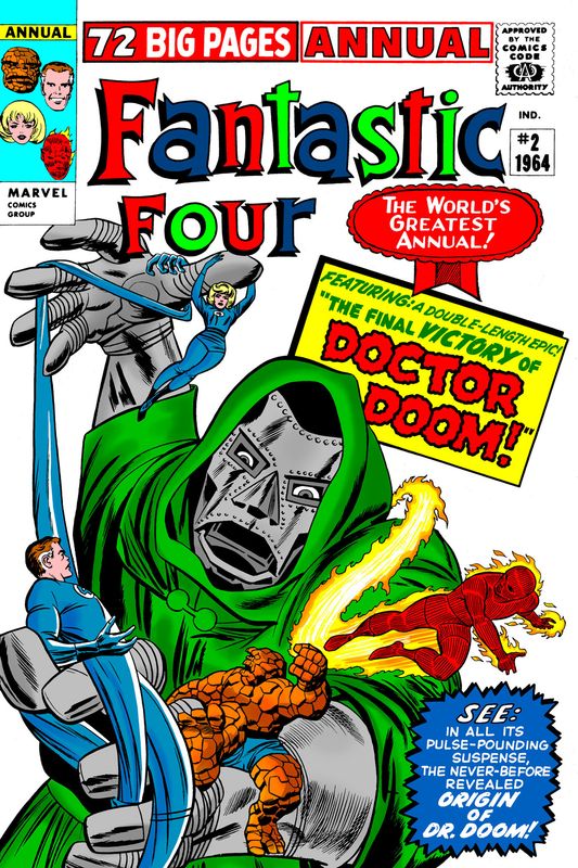 MIGHTY MARVEL MASTERWORKS: THE FANTASTIC FOUR VOL. 4 - THE FRIGHTFUL FOUR ORIGINAL COVER [DM ONLY]