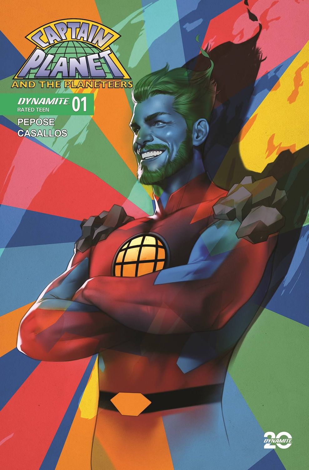 CAPTAIN PLANET #1 CVR D OLIVER