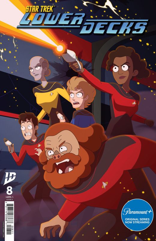 Star Trek: Lower Decks #8 Cover A (Cook) Star Trek: Lower Decks #8 Cover A (Cook)