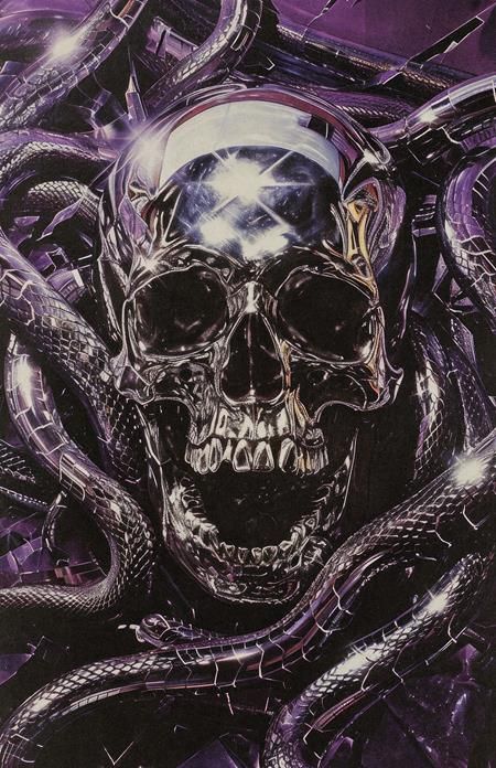 CHAMBERLAINS #2 CVR D TODD SKULL METAL COVER VAR CHAMBERLAINS #2 CVR D TODD SKULL METAL COVER VAR