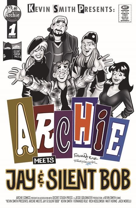 ARCHIE MEETS JAY AND SILENT BOB #1 CVR B RUIZ KOSLOWSKI HOMAGE