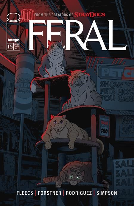 FERAL #15 CVR A TONY FLEECS & TRISH FORSTNER FERAL #15 CVR A TONY FLEECS & TRISH FORSTNER