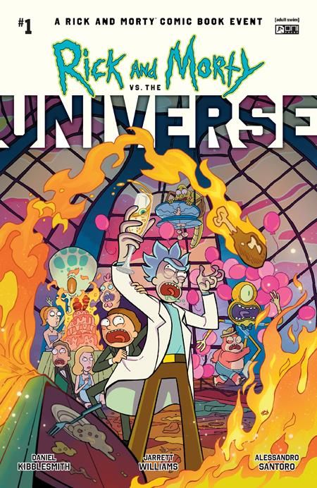 RICK AND MORTY VS THE UNIVERSE #1 CVR A DAVE BARDIN