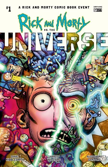 RICK AND MORTY VS THE UNIVERSE #1 CVR B JUAN GEDEON VAR
