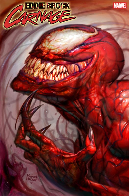 EDDIE BROCK: CARNAGE #6 RYAN BROWN VARIANT EDDIE BROCK: CARNAGE #6 RYAN BROWN VARIANT