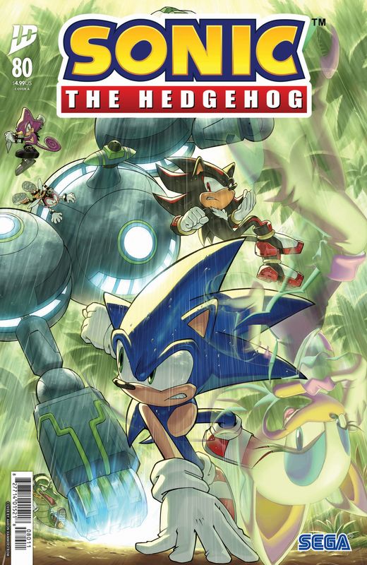 Sonic the Hedgehog #80 Cover A (Hammerstrom) Sonic the Hedgehog #80 Cover A (Hammerstrom)