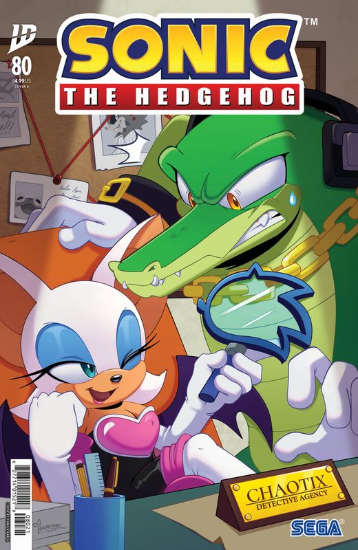 Sonic the Hedgehog #80 Variant B (Kareh) Sonic the Hedgehog #80 Variant B (Kareh)