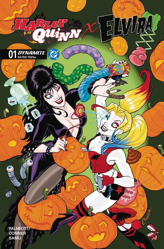 HARLEY QUINN X ELVIRA #1 CVR A CONNER 1 HARLEY QUINN X ELVIRA #1 CVR A CONNER 1