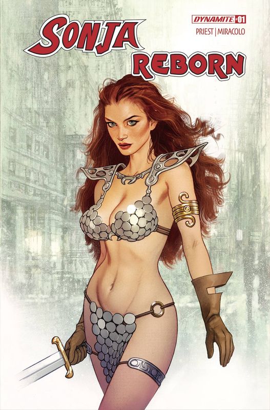 SONJA REBORN #1 CVR H MIDDLETON FOIL SONJA REBORN #1 CVR H MIDDLETON FOIL