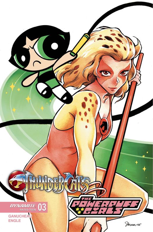 THUNDERCATS POWERPUFF GIRLS #3 CVR D SAOWEE THUNDERCATS POWERPUFF GIRLS #3 CVR D SAOWEE