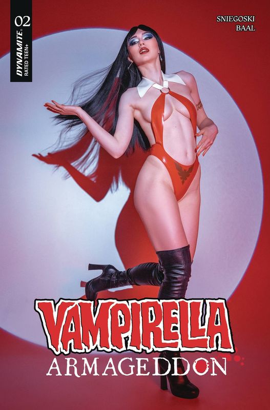 VAMPIRELLA ARMAGEDDON #2 CVR D COSPLAY VAMPIRELLA ARMAGEDDON #2 CVR D COSPLAY