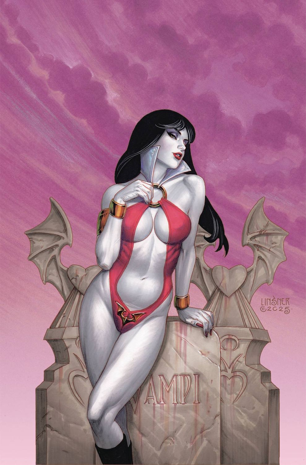 VAMPIRELLA ARMAGEDDON #2 CVR M 1:15 LINSNER VIRGIN