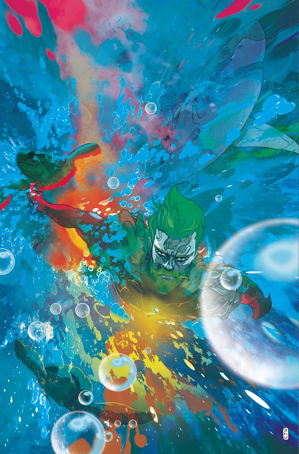 CAPTAIN PLANET #5 CVR J 1:15 WARD VIRGIN