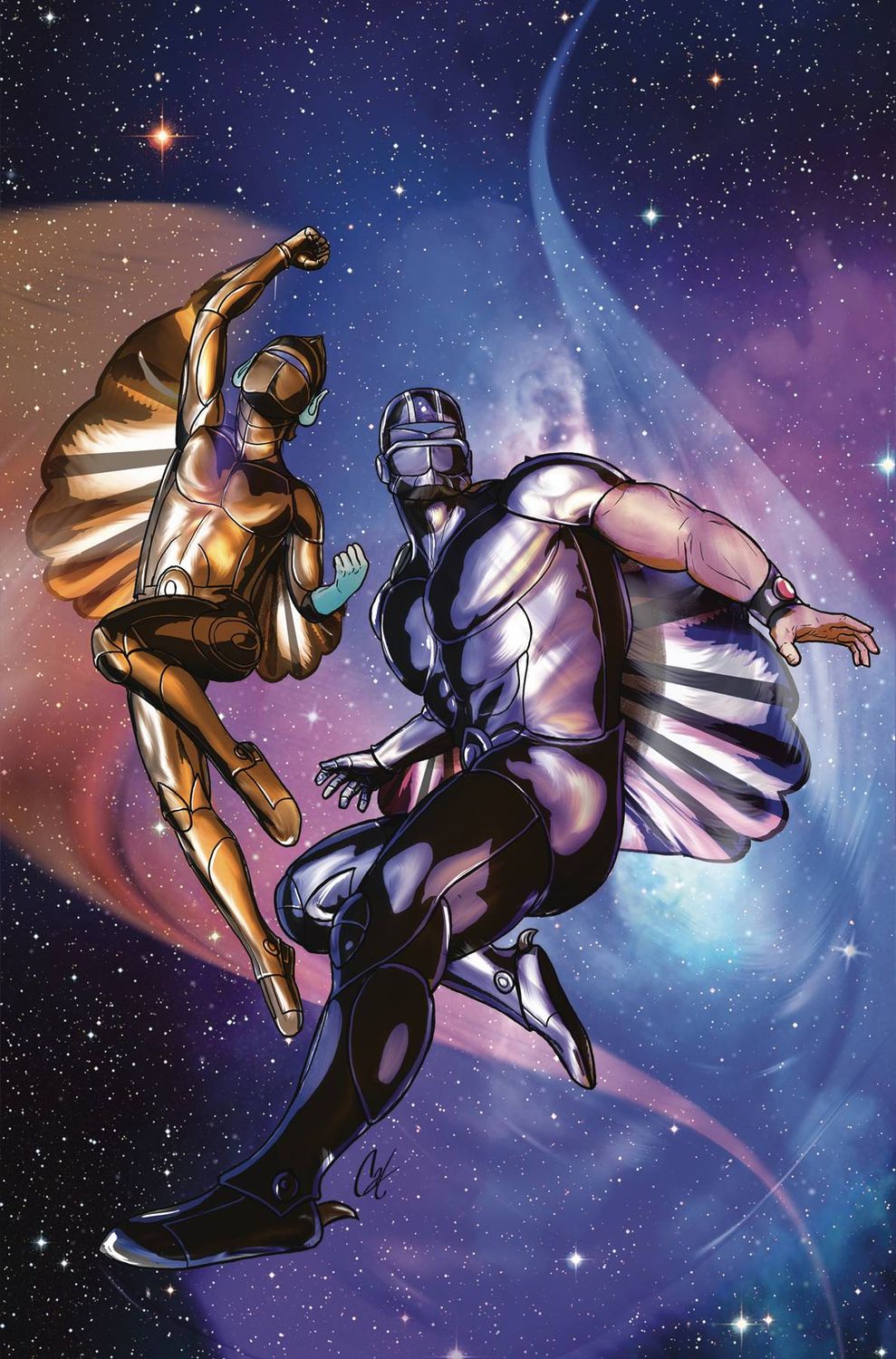 SILVERHAWKS #8 CVR N 1:25 STAGGS VIRGIN