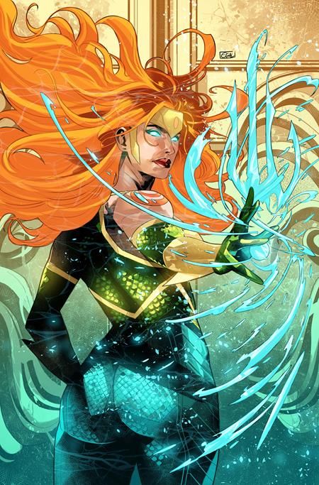 AQUAMAN #8 CVR C EDWIN GALMON CARD STOCK VAR AQUAMAN #8 CVR C EDWIN GALMON CARD STOCK VAR