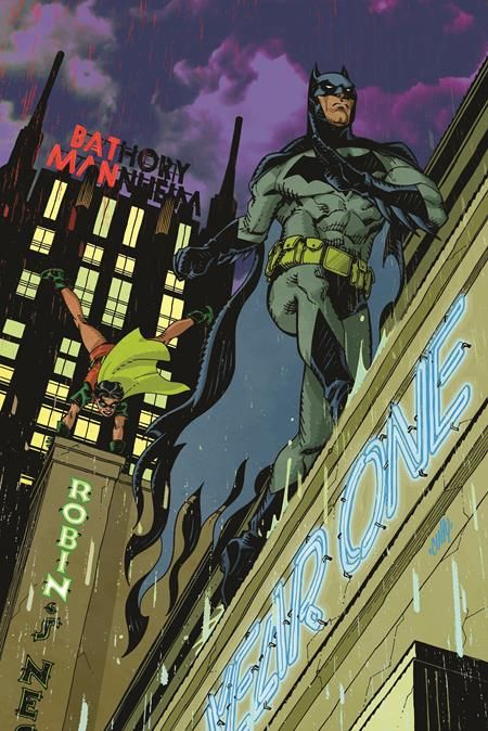 BATMAN & ROBIN YEAR ONE #10 (OF 12) CVR D 1:25 CULLY HAMNER CARD STOCK VAR