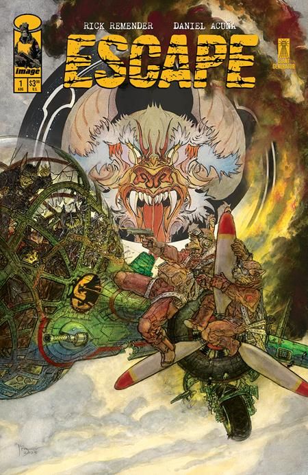 ESCAPE #1 CVR B 1:15 MICHAEL WM KALUTA VAR