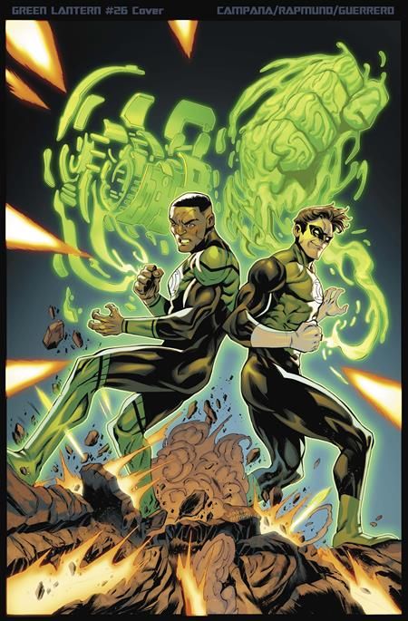 GREEN LANTERN #26 CVR E 1:25 CHRIS CAMPANA & NORM RAPMUND CARD STOCK VAR (STARBREAKER SUPREMACY)