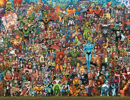 NEW HISTORY OF THE DC UNIVERSE #3 (OF 4) CVR D SCOTT KOBLISH LEGACY CARD STOCK VAR