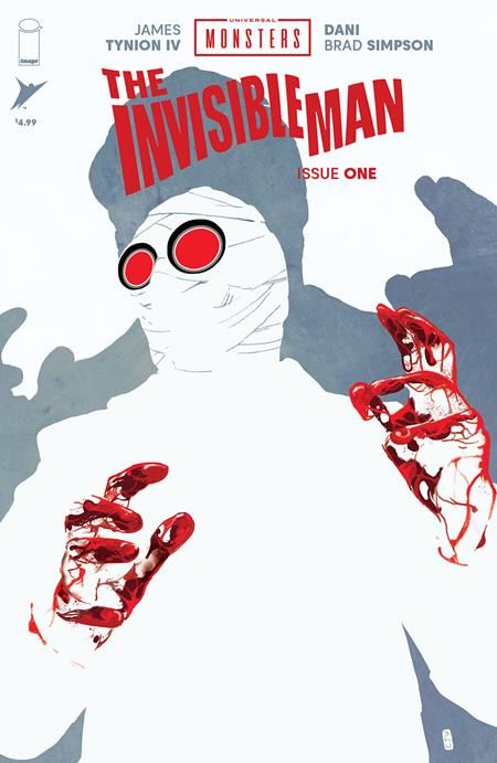 UNIVERSAL MONSTERS THE INVISIBLE MAN #1 (OF 4) CVR G 1:100 CHRISTIAN WARD FOIL VAR
